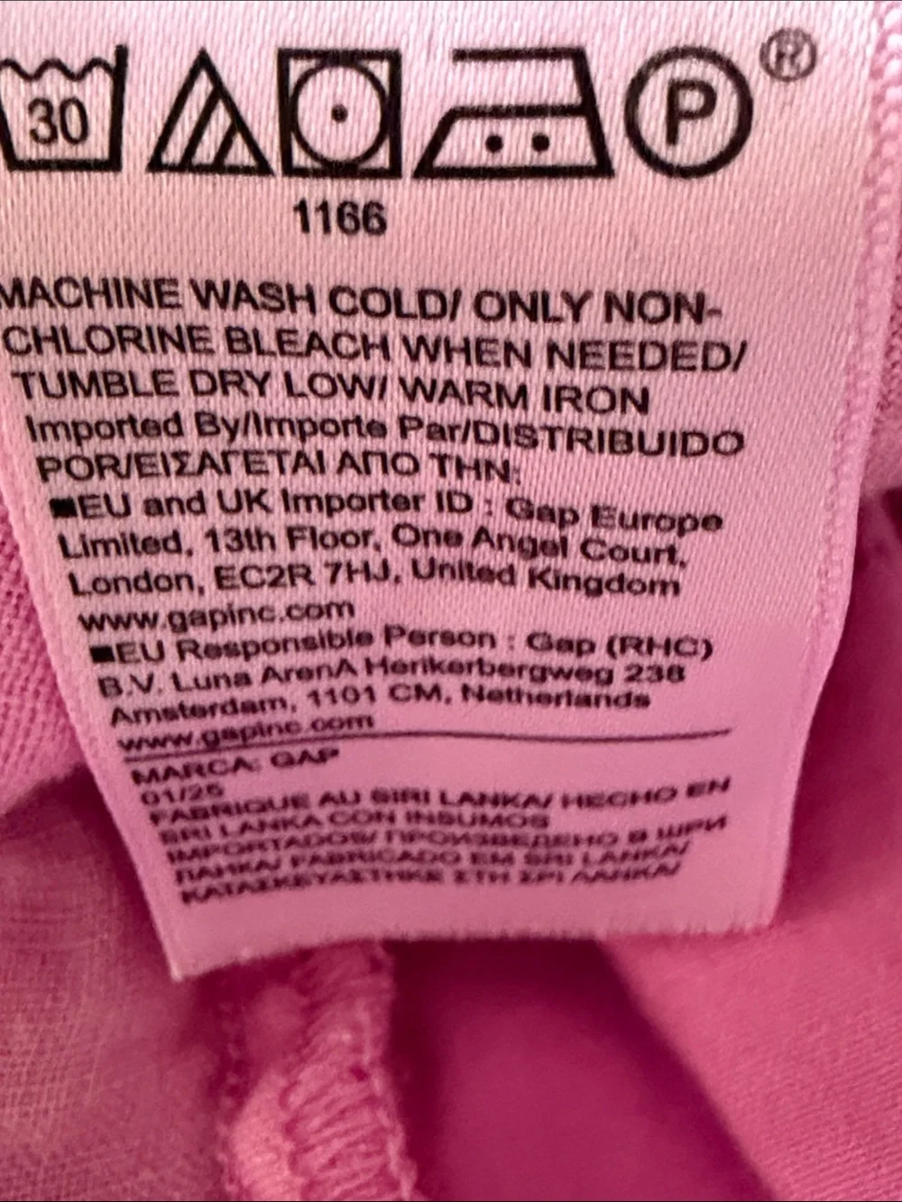 Classic GAP Cotton Pink Pull On Women's Shorts